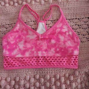 Victoria Secrets PINK tye dye sports bra